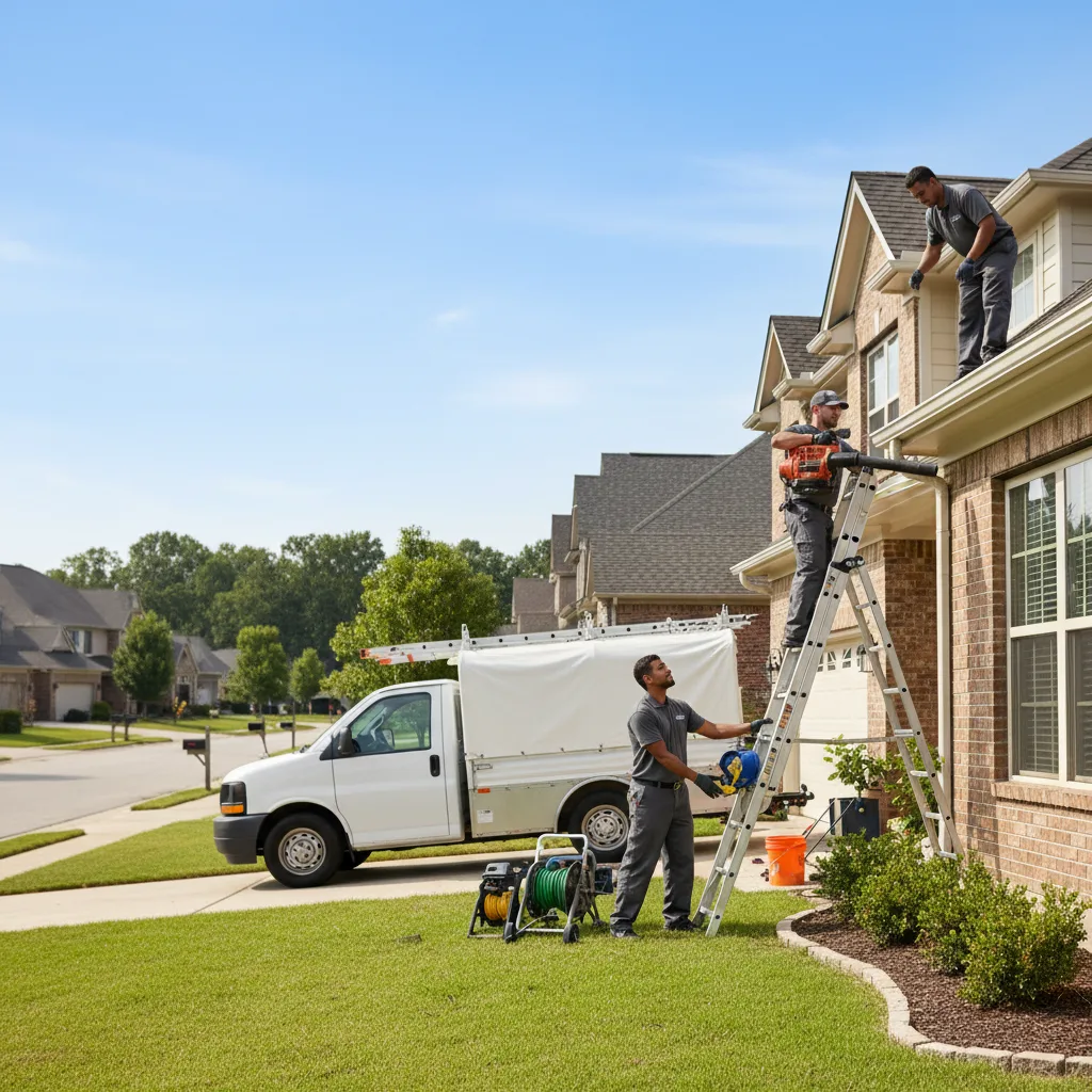 Home Gutter Service in Anderson, SC near me